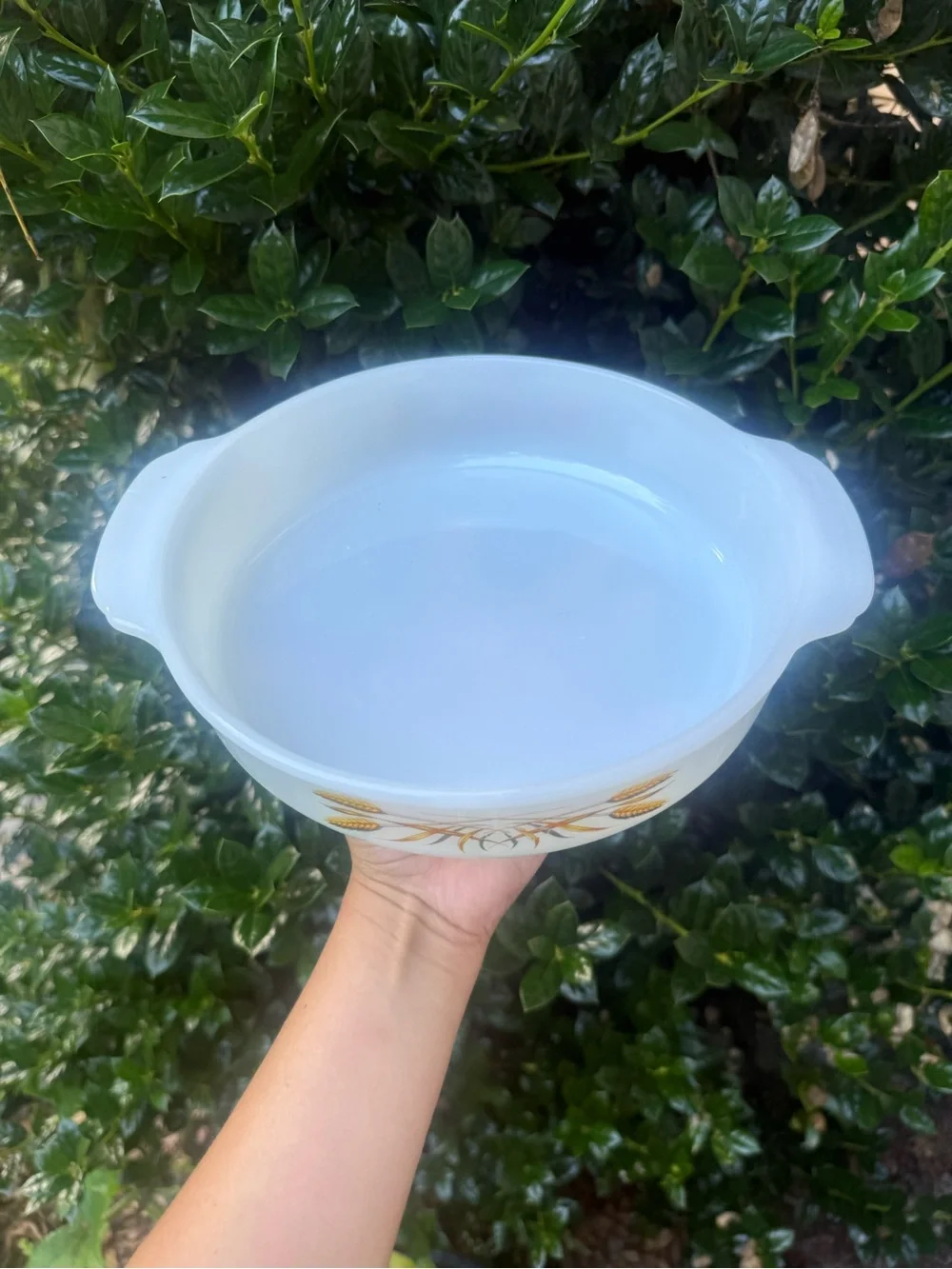 1960’s Anchor Hocking wheat dish